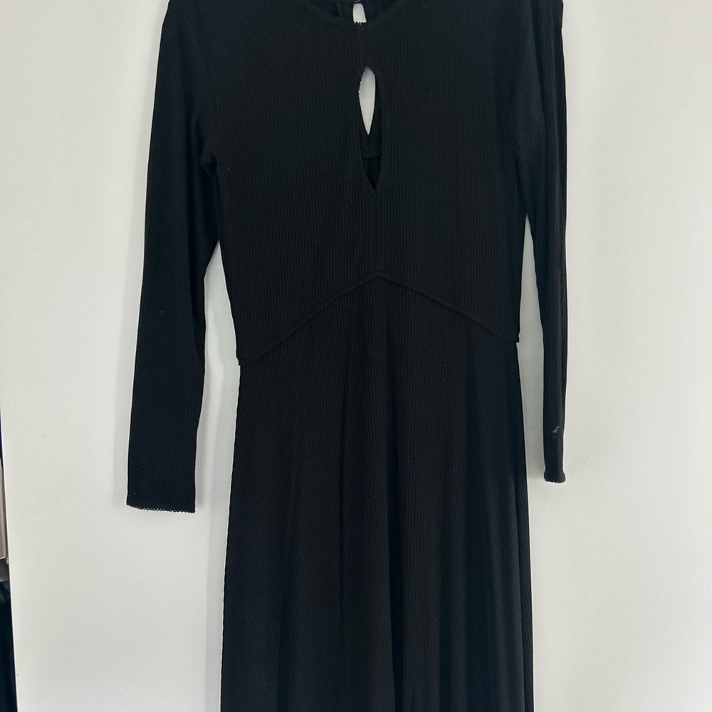 Joie Soft Black Long Sleeve Dress